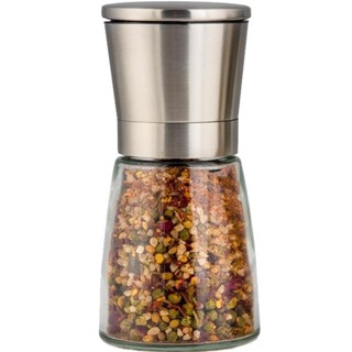 【30天熱銷3302件】不鏽鋼胡椒研磨器家用可調手動陶瓷芯黑胡椒粒玻璃研磨瓶調料罐