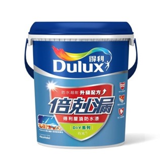 得利 倍剋漏屋頂隔熱防水漆 冰雪白 10L