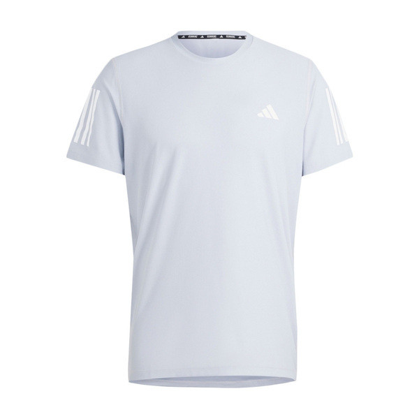 Adidas OTR B Tee IN1501 男 短袖 上衣 運動 慢跑 路跑 訓練 反光 吸濕排汗 透氣 淡藍