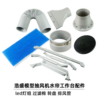 跨境浩盛模型手辦噴繪模型噴漆上色工作臺抽風機排風扇噴漆櫃配件 匠心社