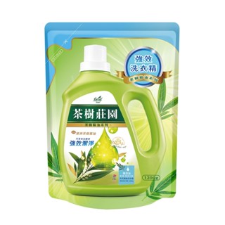 茶樹莊園 茶樹天然濃縮酵素洗衣精補充包1300g