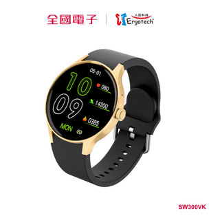人因SW300高亮AMOLED全圓心率血氧通話手錶 SW300VK 【全國電子】