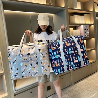 旅行袋 行李袋 行李包 拉桿 乾濕分離】旅行袋家居行李箱衣物收納袋便攜衣服整理包大容量短途旅行收納袋