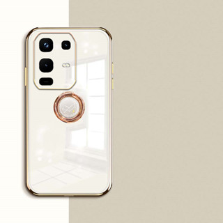 適用於 infinix Note 50S 50 Pro Plus 50X 外殼光滑電鍍磁吸環支架適用於 infinix