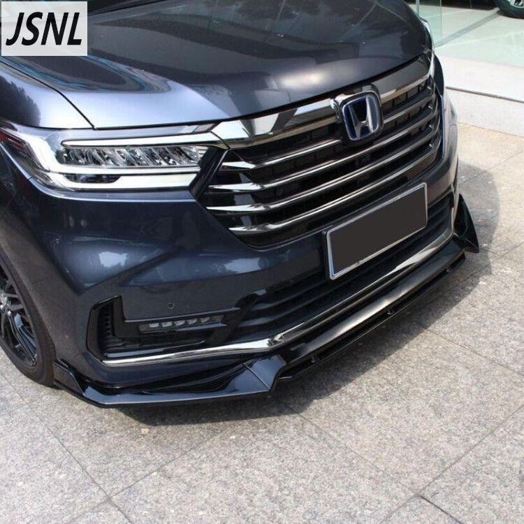 Honda 適用於Odyssey前脣前鏟改裝專用前槓小包圍防撞擦外觀裝飾件