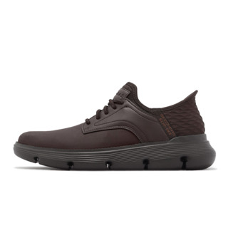 Skechers 休閒鞋 Garza-Gervin Slip-Ins 男鞋 咖啡 瞬穿科技 ACS 205046CHOC