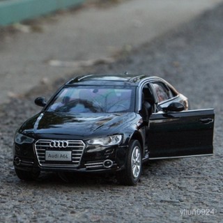 <優品>車模 模型車 閤金車模 汽車模型 玩具車 跑車模型 迴力車 陞輝1:32奧迪A8閤金汽車模型迴力聲光車四開轎車M