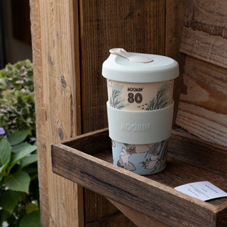 ✨新品特惠✨水杯 咖啡杯 正版moomin80週年限定姆明環保咖啡隨手杯戶外露營杯外出直飲杯