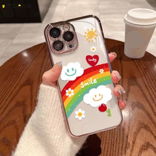 SAMSUNG 適用於三星 Galaxy Note 20 Ultra 10 Plus 10+ 9 8 手機殼彩虹白雲花碎