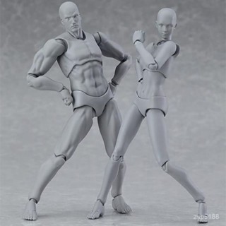 【佳佳精選】【繪畫素描 DIY模型】SHF/2.0素體 關節可動 男女動漫畫人物手辦 人體模型 美術繪畫人偶 素體人偶