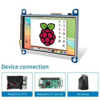 Raspberry Pi 螢幕觸控式螢幕 3.5 英寸迷你 HDMI 顯示器 LCD 螢幕 480*320 相容 Raspb