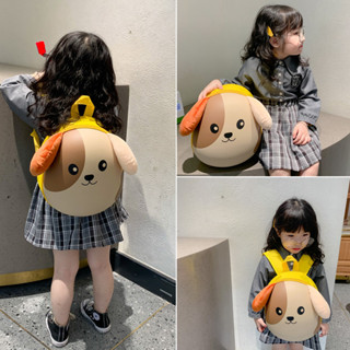 ❤️四月精選❤️卡通蛋殻兒童小書包洋氣百搭男女童雙肩包卡通狗狗迷你寶寶揹包潮熱賣中🎆🎆