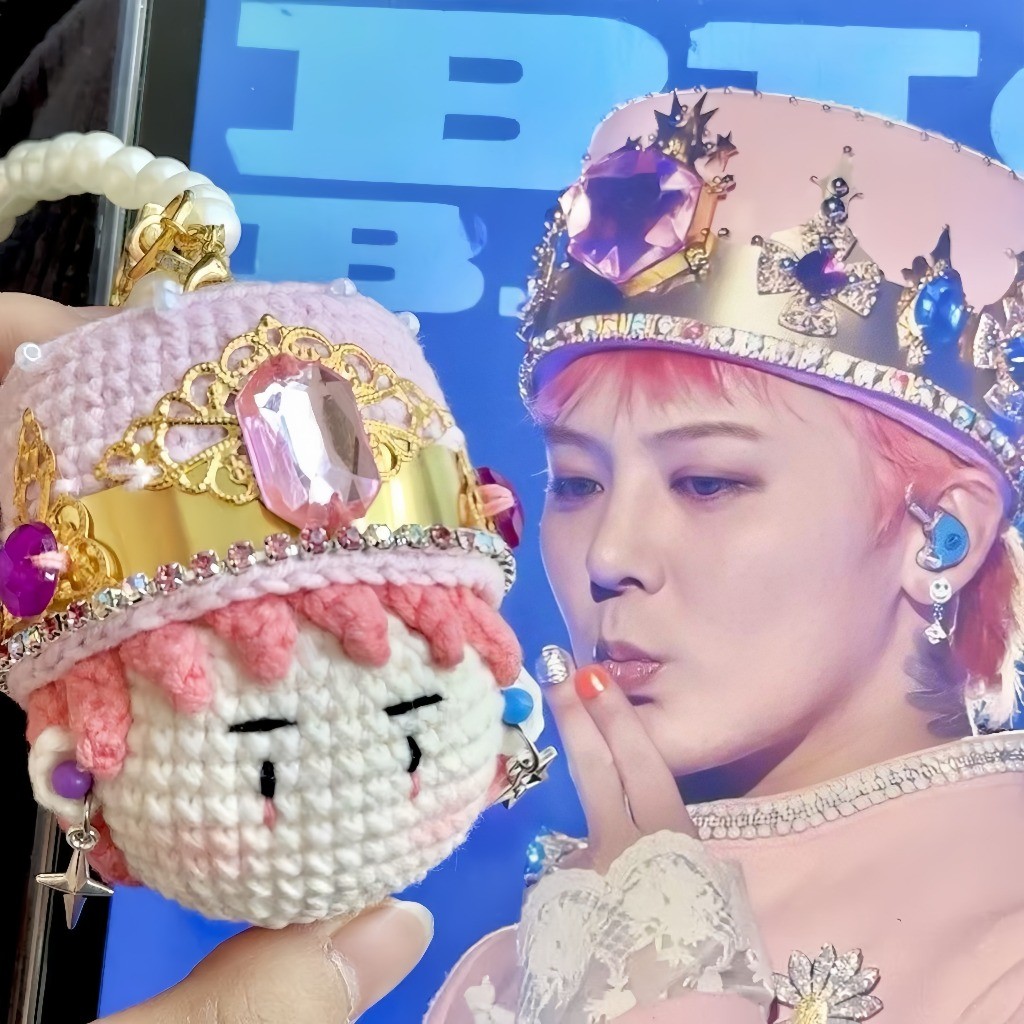 🌟台灣出貨 G-DRAGON 權志龍 皇冠 羊角團子 針織玩偶 2025MAMA 新年禮物 交換禮物 小雛菊