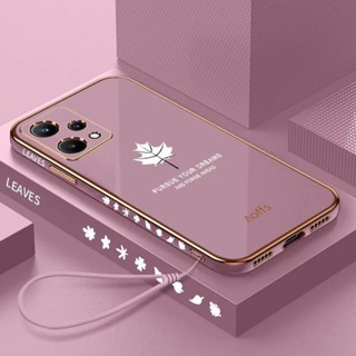 6D電鍍楓葉防摔殼紅米note11Pro+手機殼紅米note11 Pro+防摔殼 紅米Note 11 Pro+ 保護殼