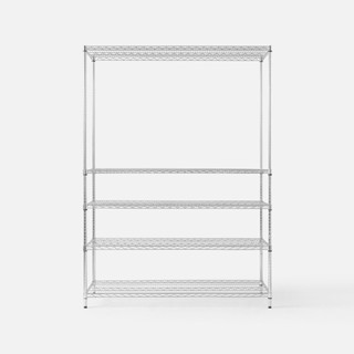 (組合) 特力屋 重型鍍鉻五層架 寬152x深60x高210公分