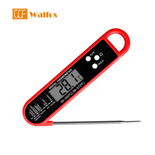 WALFOS 高精度數字食物溫度計,用於肉類、烹飪、燒烤、牛奶和廚房電子數字即時讀取溫度計