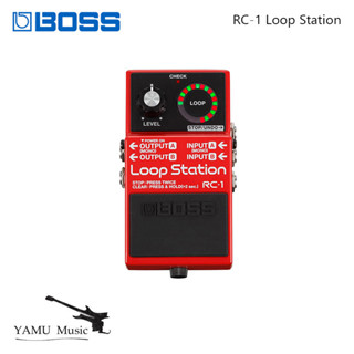 BOSS RC-1 LOOP Station 電吉他錄音 LOOP Stompbox RC-1 專業舞臺貝司迷你短語迴圈