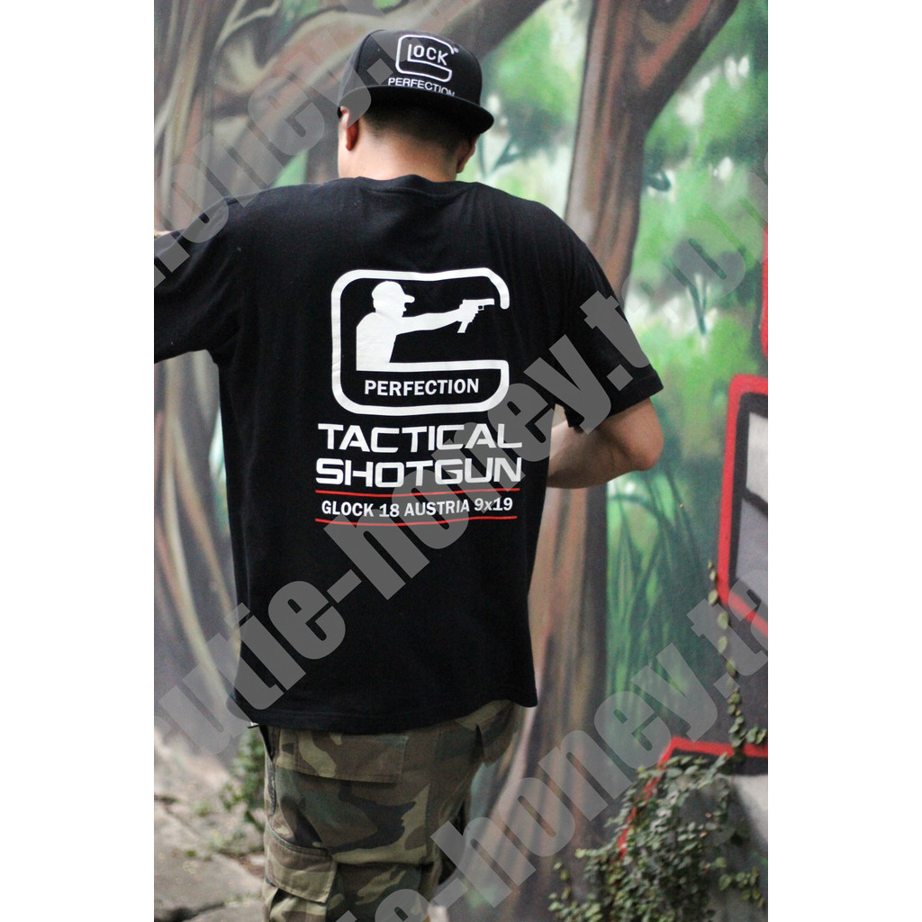 格洛克戰術 Junkie Outdoor IPSC IDPA 比賽 Next Club 100% 優質棉 T 恤短袖 4