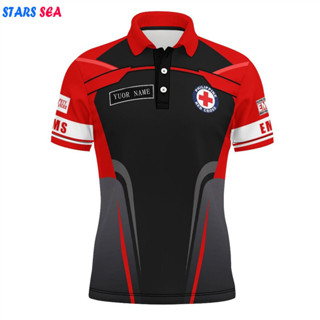 個性化名稱 EMS 3D 組合印花服裝 3D Polo 衫