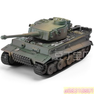 陞級版4D拚裝二戰坦剋模型定製手繪上色模擬軍事戰車兒童玩具擺件