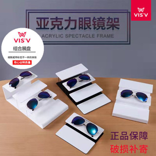 亞克力階梯形眼鏡展示架墨鏡太陽鏡飾品多層陳列道具店鋪櫃檯架 EXBM