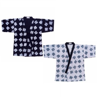 和道日本韓國壽司料理服裝 日式廚師工衣夏季制服上裝工作服工服日式工衣簡約和風雅韻