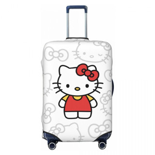 三麗鷗 HELLO KITTY 行李套 SANRIO KT 防水防塵彈性套用於行李保護旅行箱套