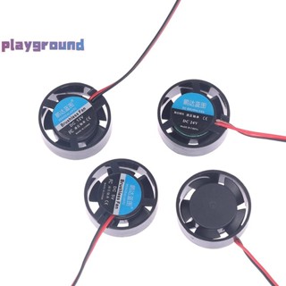 【遊樂場】1Pc 筆記本微型散熱風扇 25.5x10mm 5V 9V 12V 24V 圓形迷你 Led 燈電腦散熱器 [