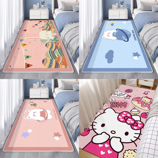 『臺現』100%正品 Hello Kitty 可愛地毯女孩臥室床頭毯沙發茶几地墊浴室門吸水防滑