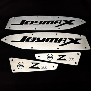 【樂途機車】SYM三陽九妹 JOYMAX Z300/Z 2023 改裝腳踏板 不鏽鋼腳墊 腳踩板 機車改裝踏板