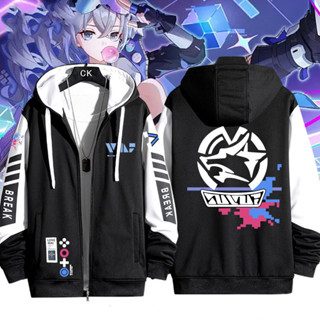 ✨萌貝貝🌈連帽衫 崩壞3衣服 星穹鐵道衣服 3遊戲週邊上衣 連帽開衫衛衣 銀狼cos運動服 春秋款青少年外套二次元衛衣