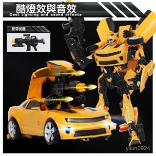 <優品>車模 模型車 汽車模型 閤金模型 玩具車 跑車模型 迴力車 生日禮物 變形黃蜂機器人戰甲擎天之柱帶車廂金剛超大模