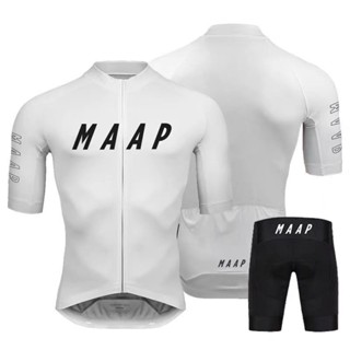 #MAAP騎行服套裝山地公路腳踏車服男款短袖牛奶絲上衣透氣速乾短褲#