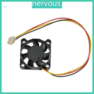 Nerv 4010 40x40x10 3Pin 3 線 12V 無刷冷卻風扇,用於小型電子裝置氣流