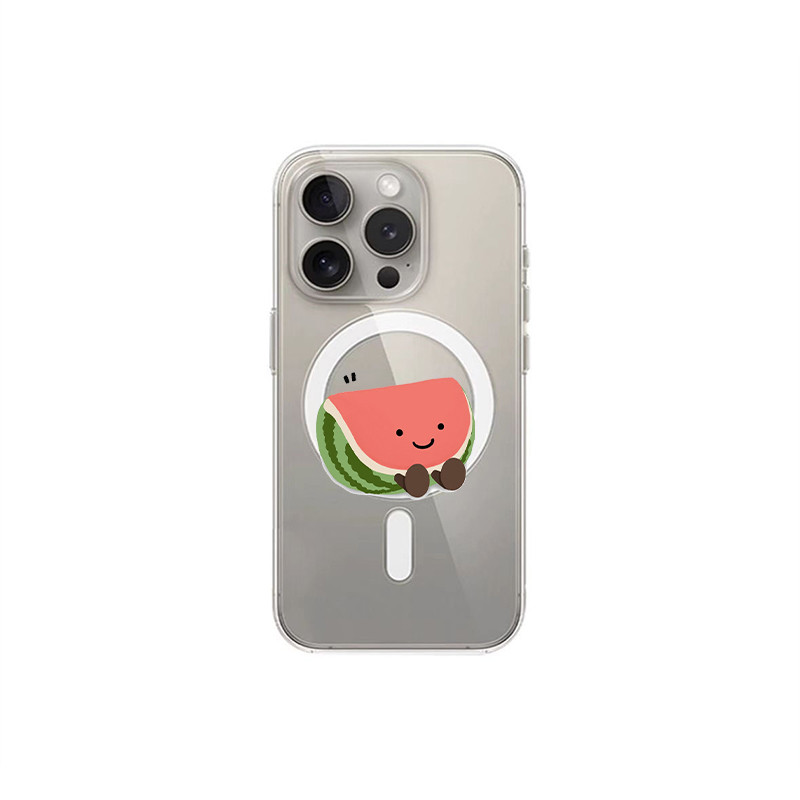 Jellycat 西瓜 磁吸手機殼 MagSafe 手機殼 適用 iphone 16 15 13 11 Pro Max