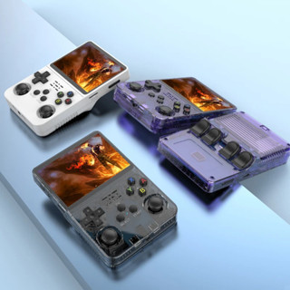 R36S複古掌上遊戲機開源Linux 3.5英寸IPS螢幕便攜式64GB影片播放器遊戲禮品