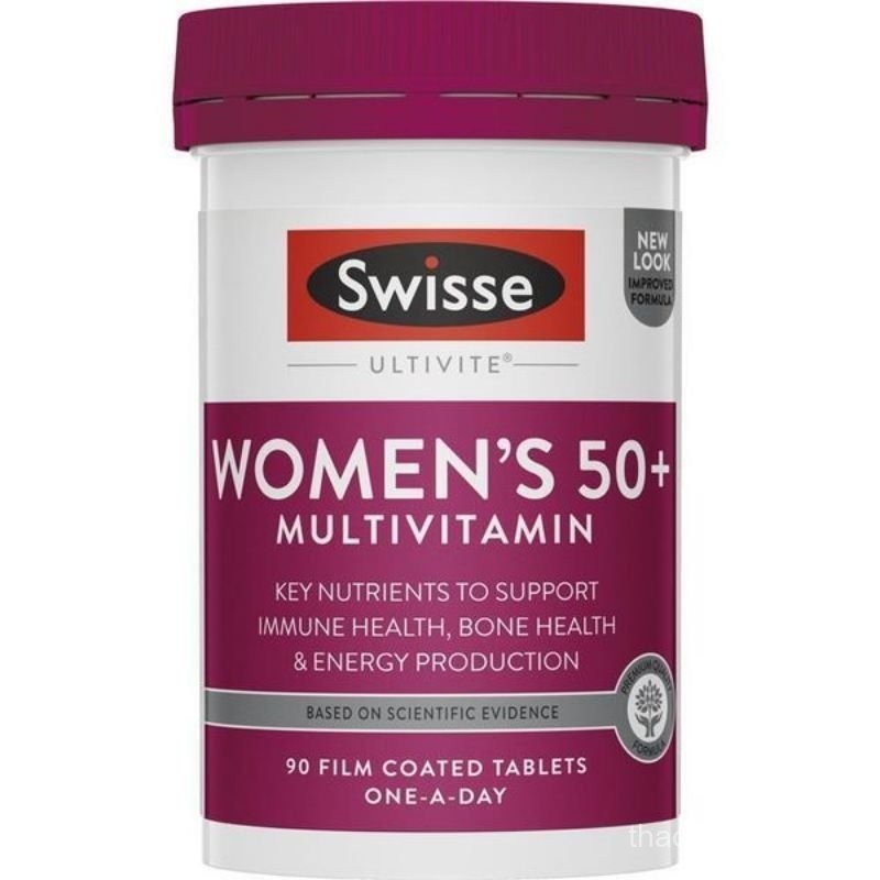 免稅代購 澳洲正品代購_Swisse 新版50+女士綜合維生素 90粒