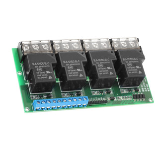 4通道dc 12V 30A繼電器模組控制板光耦I