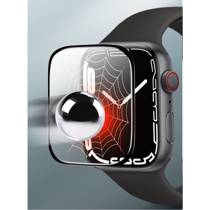 水凝保護膜 適用於Apple Watch 10 42 46mm 高清鋼化膜 Ultra 49mm 曲面3D膜 44 45