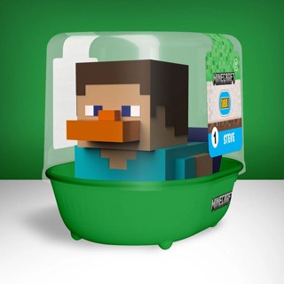 TUBBZ 4吋潮流浴缸小鴨/ MINECRAFT/ 史蒂夫 eslite誠品