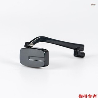 自行車騎行眼鏡後視鏡迷你便攜式頭盔安裝後視鏡 360 度調整