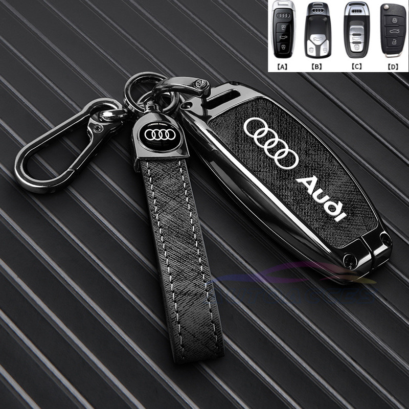 鑰匙盒鑰匙包適用於奧迪 A6 A1 A3 A7 A5 Sportback C7 C5 A4 B9 R8 Tt Mk2 C