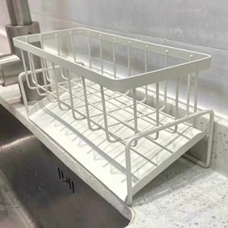 廚房置物架抹布架海綿架收納瀝水架水龍頭水池洗碗鋼絲球水槽用品