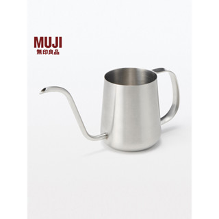 【咖啡裝備】無印良品 MUJI 不鏽鋼 手衝咖啡壺 帶刻度 家用 長嘴