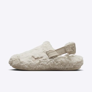 Nike W Calm Mule SE FZ3118-100 女 穆勒鞋 涼鞋 懶人鞋 休閒 絨毛 米色
