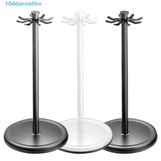 DARNELLTW檯面餐具收納盒,防滑360度旋轉廚房用具架,防鏽8個鉤子耐磨炊具掛架湯匙