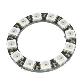 RGB LED 環形 12 位 WS2812 5050 RGB LED 帶整合驅動模組,適用於 Arduino