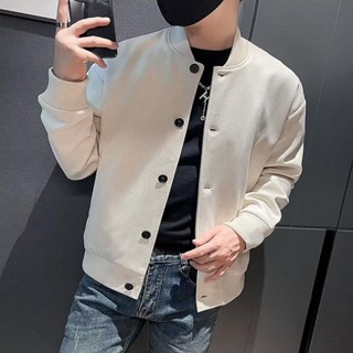 【lovely】2024痞帥棒球服外套男春秋季高階感休閒工裝夾克男士秋裝上衣潮流防風外套 韓版外套 日系外套