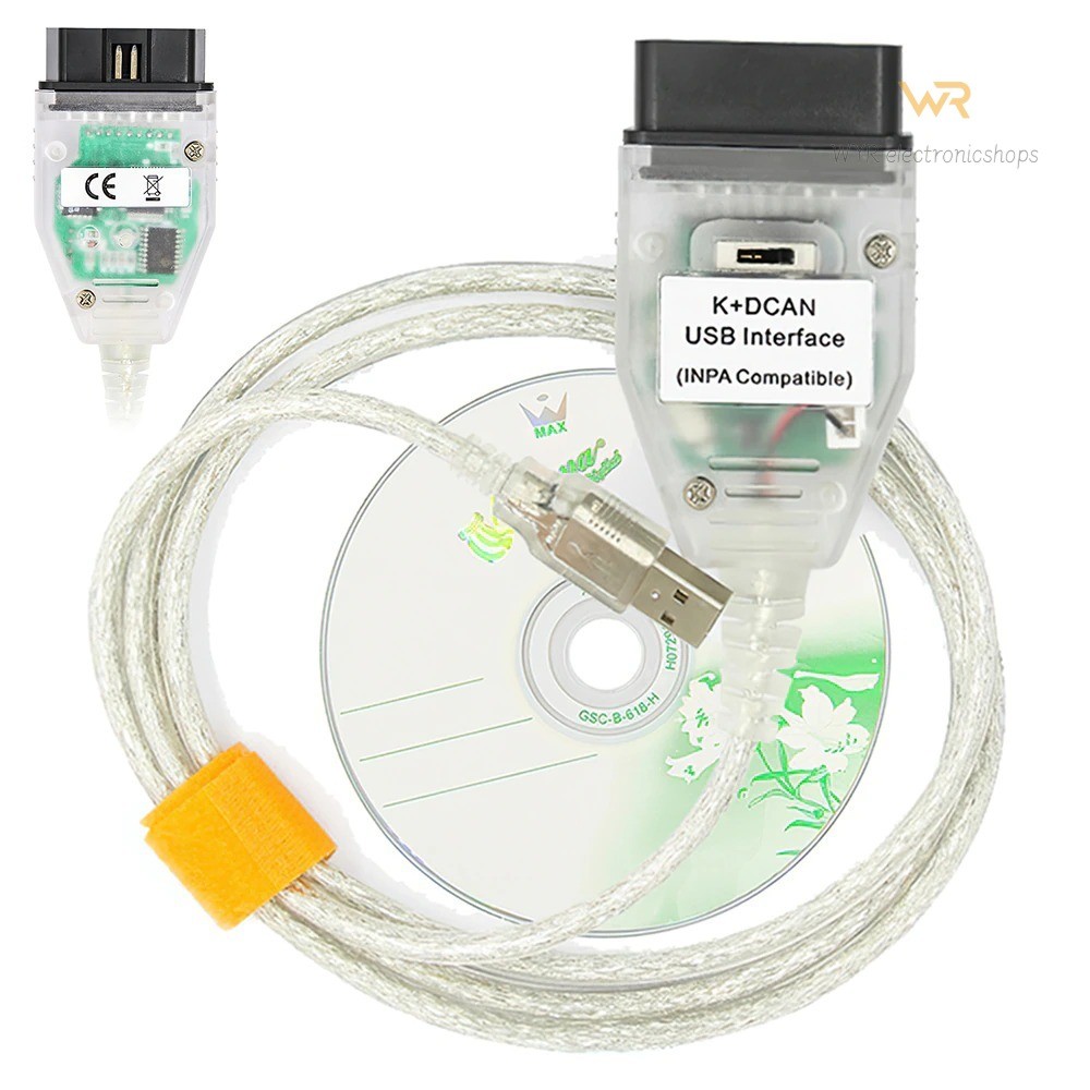 Inpa for BMW K+CAN FT232RL帶開關寶馬編程闖斷線