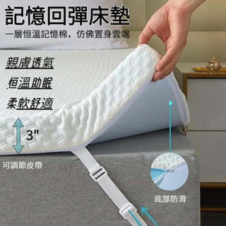 零壓床褥 高密度床墊 海綿床墊 泡沫床墊 薄床墊 軟床墊 慢迴彈床墊 記憶棉床墊 家用床墊 床墊 睡眠神器